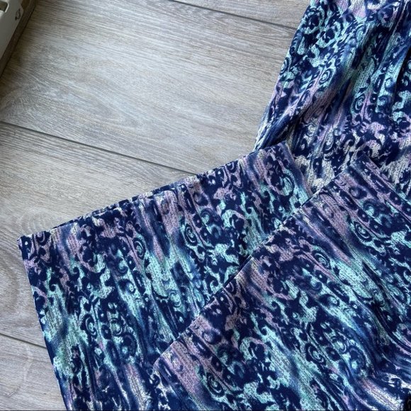 BCBGMAXAZRIA Jaques Printed Wide-Leg Pant - Picture 4 of 11